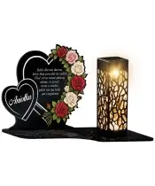 Premium Eternal Solar Candle Flowers for the Tomb of All Saints