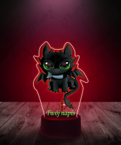 lampka_led_3d_plexido_z_nadrukiem_szczerbatek