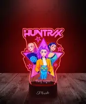 K-Pop Dämonenjäger 3D-LED-Lampe