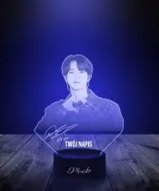 BTS Jin K-Pop 3D-LED-Lampe