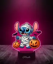 Halloween Mummy Stitch Printed LED Lamp