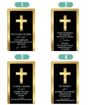 copy of Premium Kerze Goldenes Kreuz Kristallkugel 3D Foto für Grab