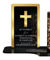 copy of Premium Kerze Goldenes Kreuz Kristallkugel 3D Foto für Grab