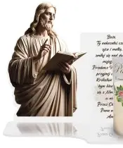 Premium Candle Statue Led Heart Candle We Remember at the Cemetery