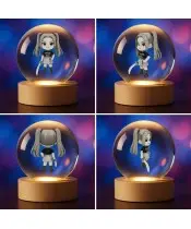 3D LED Kristallkugel Leuchtende Huntrix Kpop Mira Huntresses