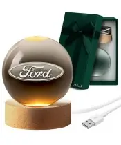 3D-Kristallkugel Ford Logo Automotive
