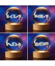 3D-Kristallkugel Kia Logo Automotive