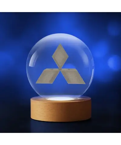 3D-Kristallkugel Mitsubishi...