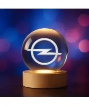 3D-Kristallkugel Mitsubishi Logo Automotive