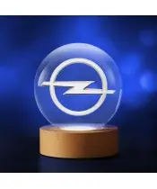 3D Crystal Ball Mitsubishi Logo Automotive