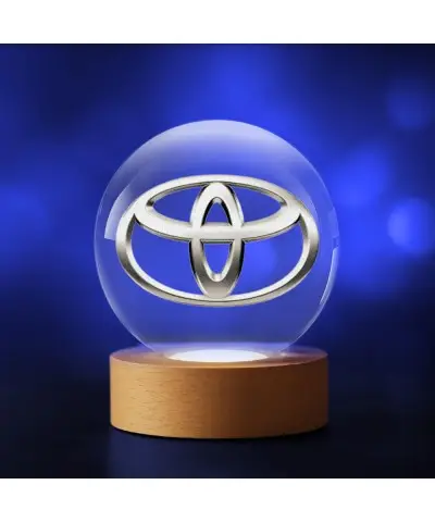 3D-Kristallkugel Toyota...