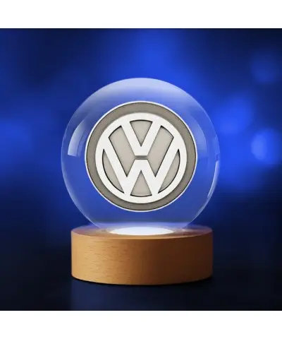 3D-Kristallkugel Volkswagen...