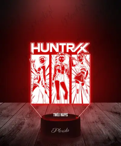 Lampka LED 3D Huntrix...