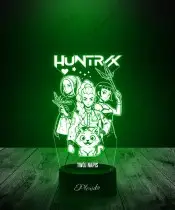 Lampka LED 3D K-popowe Łowczynie Demonów Huntrix Rumi Mira Zoey