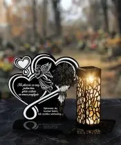 Solar LED Candle Premium Statuette John Paul II for All Saints' Day