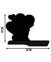 Solar LED Candle Premium Statuette John Paul II for All Saints' Day