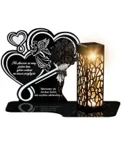 Solar LED Candle Premium Statuette John Paul II for All Saints' Day