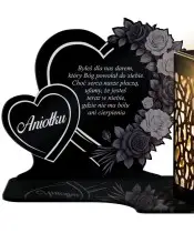 Solar LED Candle Premium Statuette John Paul II for All Saints' Day