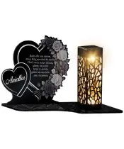 Solar LED Candle Premium Statuette John Paul II for All Saints' Day