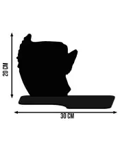 Solar LED Kerze Premium Statuette Johannes Paul II zu Allerheiligen