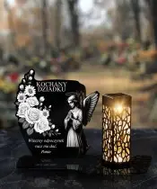 Solar LED Candle Premium Statuette John Paul II for All Saints' Day