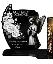Solar LED Candle Premium Statuette John Paul II for All Saints' Day