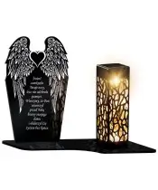 Solar LED Kerze Premium Statuette Johannes Paul II zu Allerheiligen