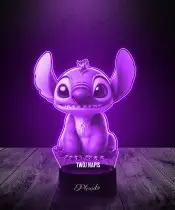 Lampka LED 3D Plexido Lilo i Stich Bajka Prezent