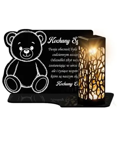 Znicz Solarny LED Statuetka...
