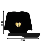 Solarkerze LED Kugel Premium Statuette Buch zu Allerheiligen