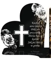 Premium Solar LED Candle Roses Black and White for All Saints' Day