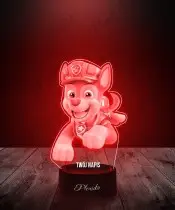 Lampka LED 3D Plexido Psi Patrol Chase Bajka Prezent