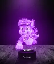 Lampka LED 3D Plexido Psi Patrol Chase Bajka Prezent