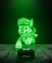 Lampka LED 3D Plexido Psi Patrol Chase Bajka Prezent