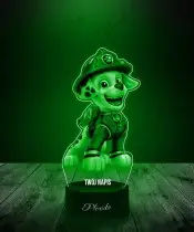 Lampka LED 3D Plexido Psi Patrol Marshall Bajka Prezent