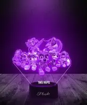 Lampka LED 3D Plexido Psi Patrol Bajka Prezent