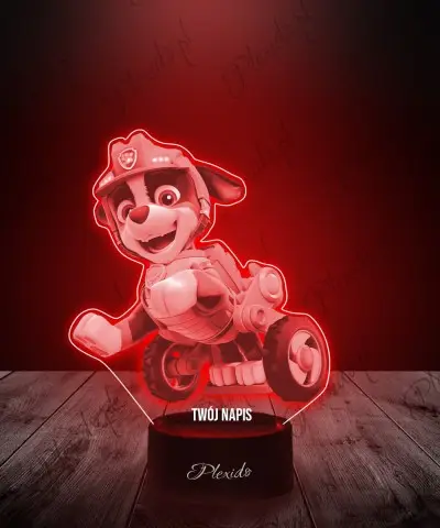 3D LED Lamp Plexido Paw...