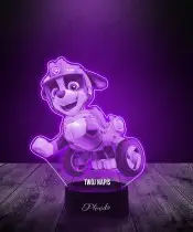 Lampka LED 3D Plexido Psi Patrol Rex Bajka Prezent