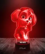 Lampka LED 3D Plexido Psi Patrol Skye Bajka Prezent