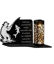 Solar LED Kerze Premium Statuette Johannes Paul II zu Allerheiligen
