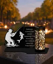 Solar LED Kerze Premium Statuette Johannes Paul II zu Allerheiligen
