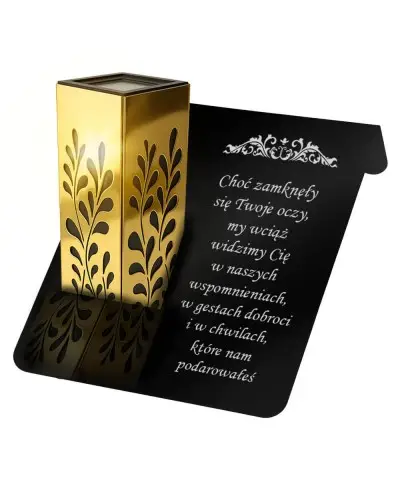 Solar Candle Gold Premium...
