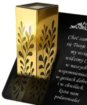 Solar Candle Gold Premium Statuette for the Tomb of All Saints