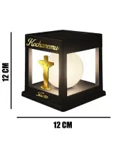 Znicz Solarny Premium Lampion LED Na Grób Wszystkich Świętych