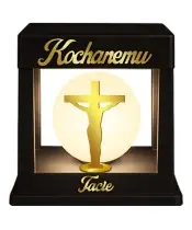 Znicz Solarny Premium Lampion LED Na Grób Wszystkich Świętych