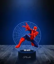 copy of 3D Plexido LED Lamp with Spiderman Print