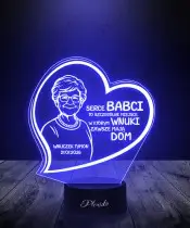 copy of 3D-Plexido-LED-Lampe als Geschenk für Opa mit Wünschen