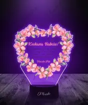 3D Plexido LED Lamp As A Gift For Grandpa With Wishes