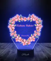 3D Plexido LED Lamp As A Gift For Grandpa With Wishes