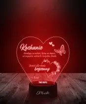 copy of Valentinstagsgeschenk: 3D-Plexido-LED-Lampe, Retro-Film mit Ihren Fotos und Ihrem Lied